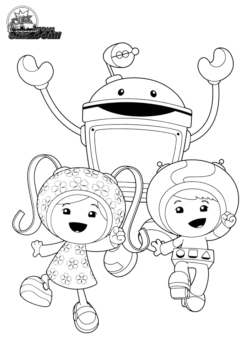 umizoomi coloring pages print - photo #4